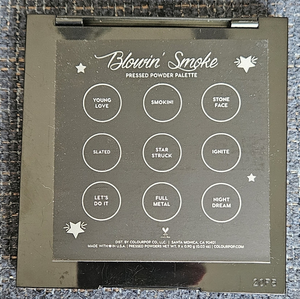Colourpop Blowin' Smoke Pressed Powder Palette - Picture 2 of 5